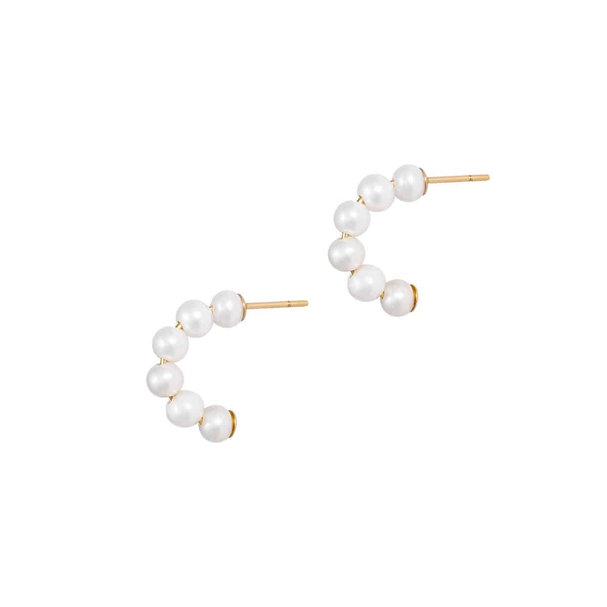 Hoop---Half-Hoop-Pearl-Earrings-