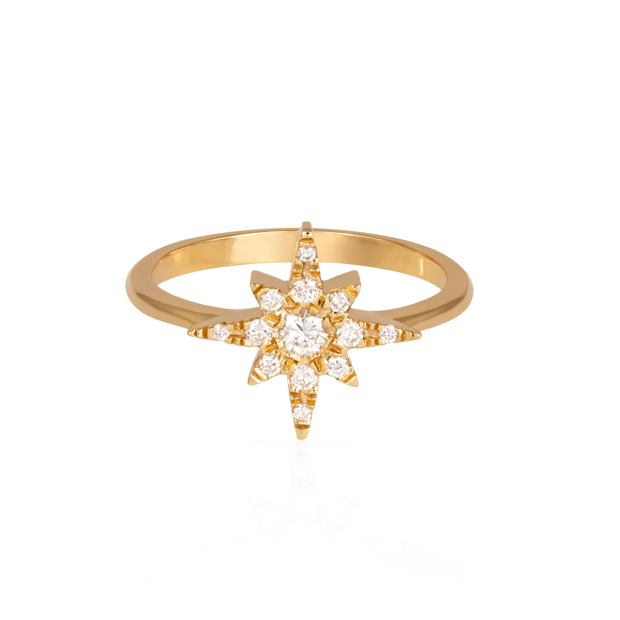 Starburst Diamond Ring